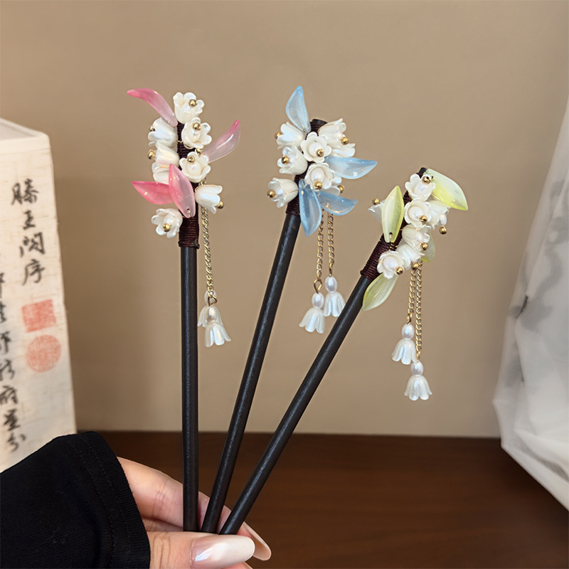 Hanbok Hair Pin - Jepit Rambut Tradisional Gaya Cina, Aksesori