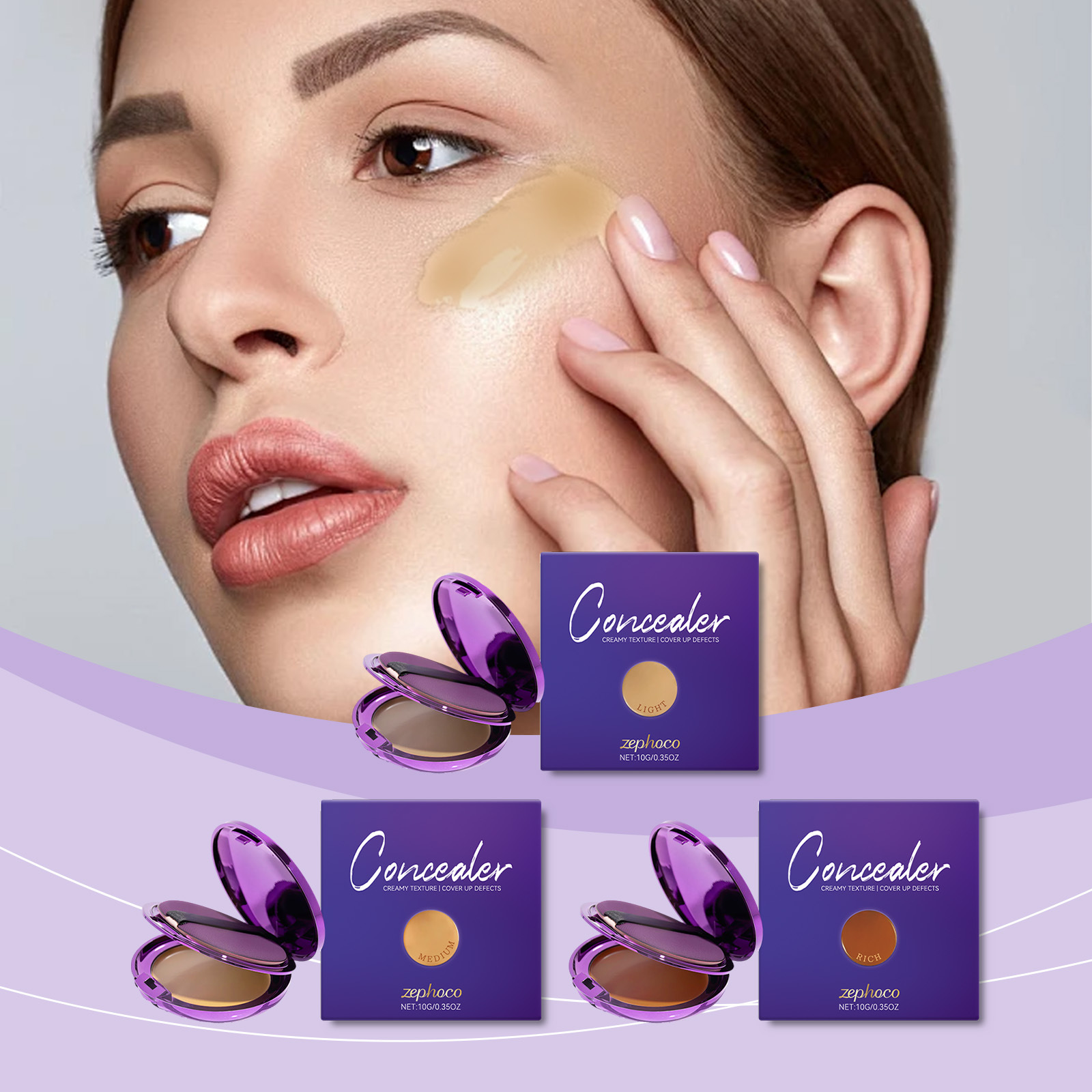 Concealer Krim Matte Lembut Ca - Bb Cushion Korean ulasan dan harga