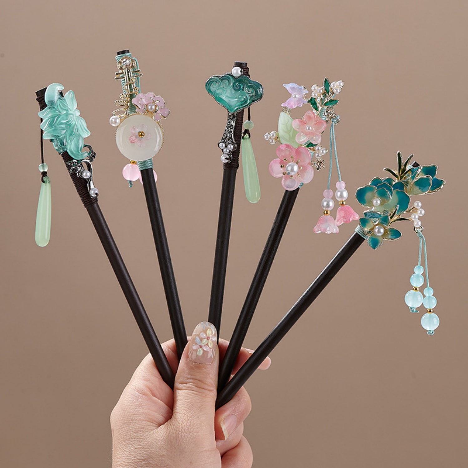 Jepit Rambut Bunga Vintage unt - Hanbok Hair Pin ulasan dan harga