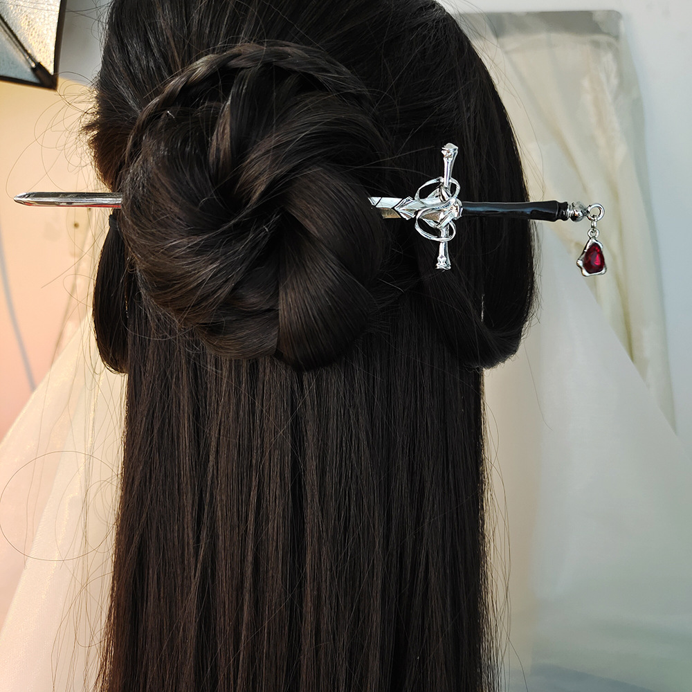 Tusuk Konde Berbentuk Pedang C - Hanbok Hair Pin ulasan dan harga