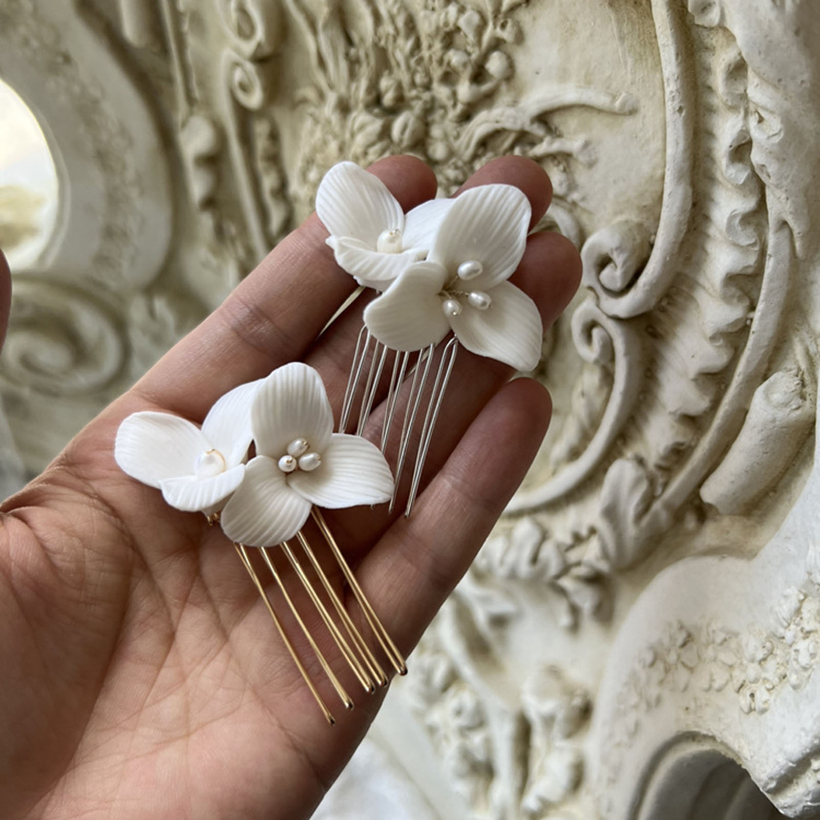 Sisir Rambut Samping Bunga Ker - Hanbok Hair Pin ulasan dan harga