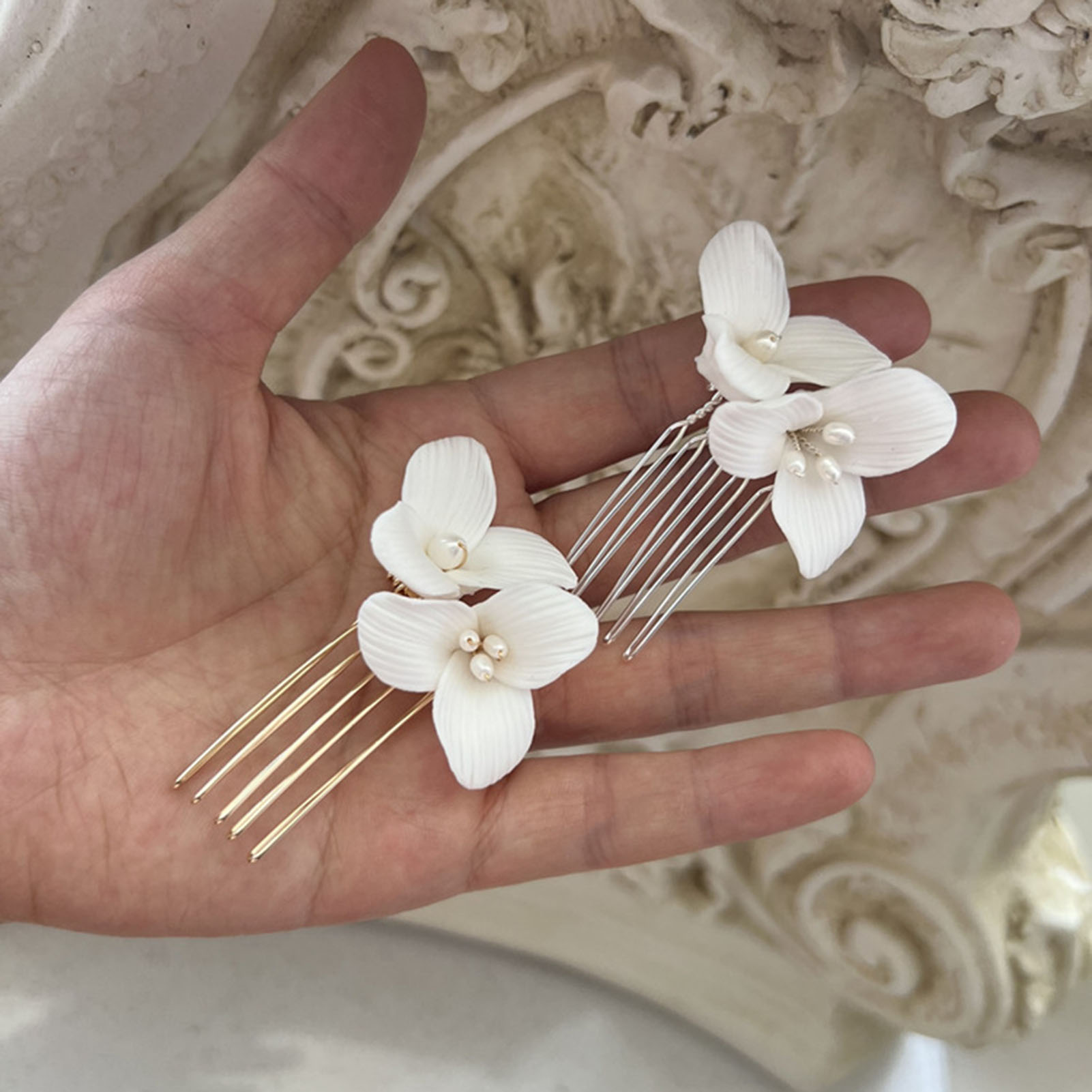 Sisir Rambut Samping Bunga Ker - Hanbok Hair Pin ulasan dan harga